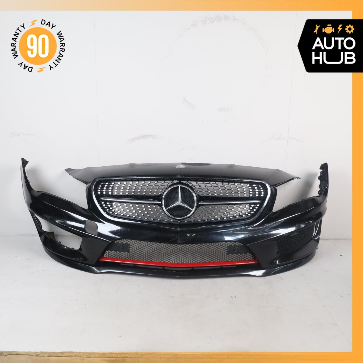 14-16 Mercedes W117 CLA250 CLA45 AMG Sport Front Bumper Cover Assembly OEM - photo 2