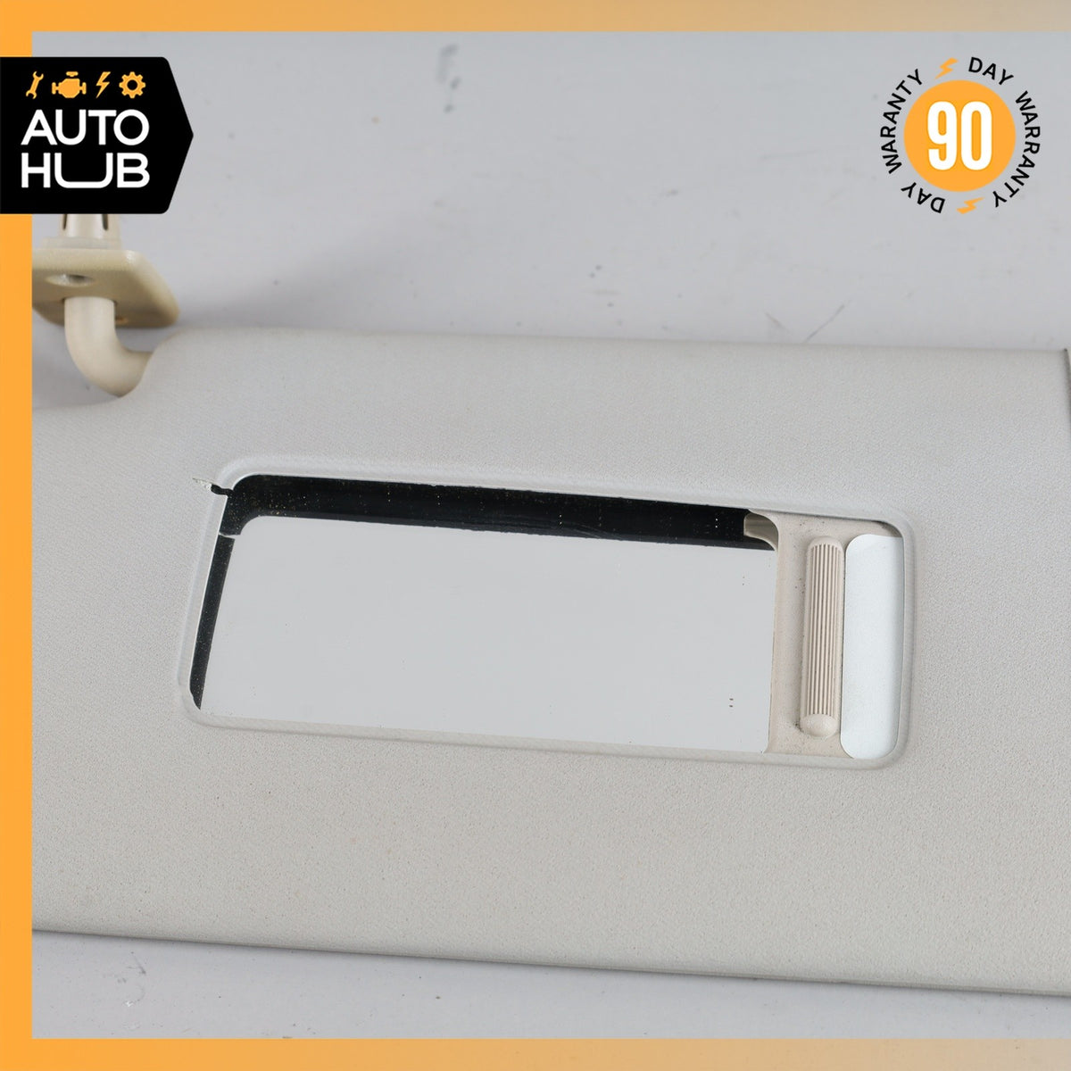 98-03 Mercedes W208 CLK430 CLK320 Left Driver Side Sunvisor Shade Cover OEM - photo 7