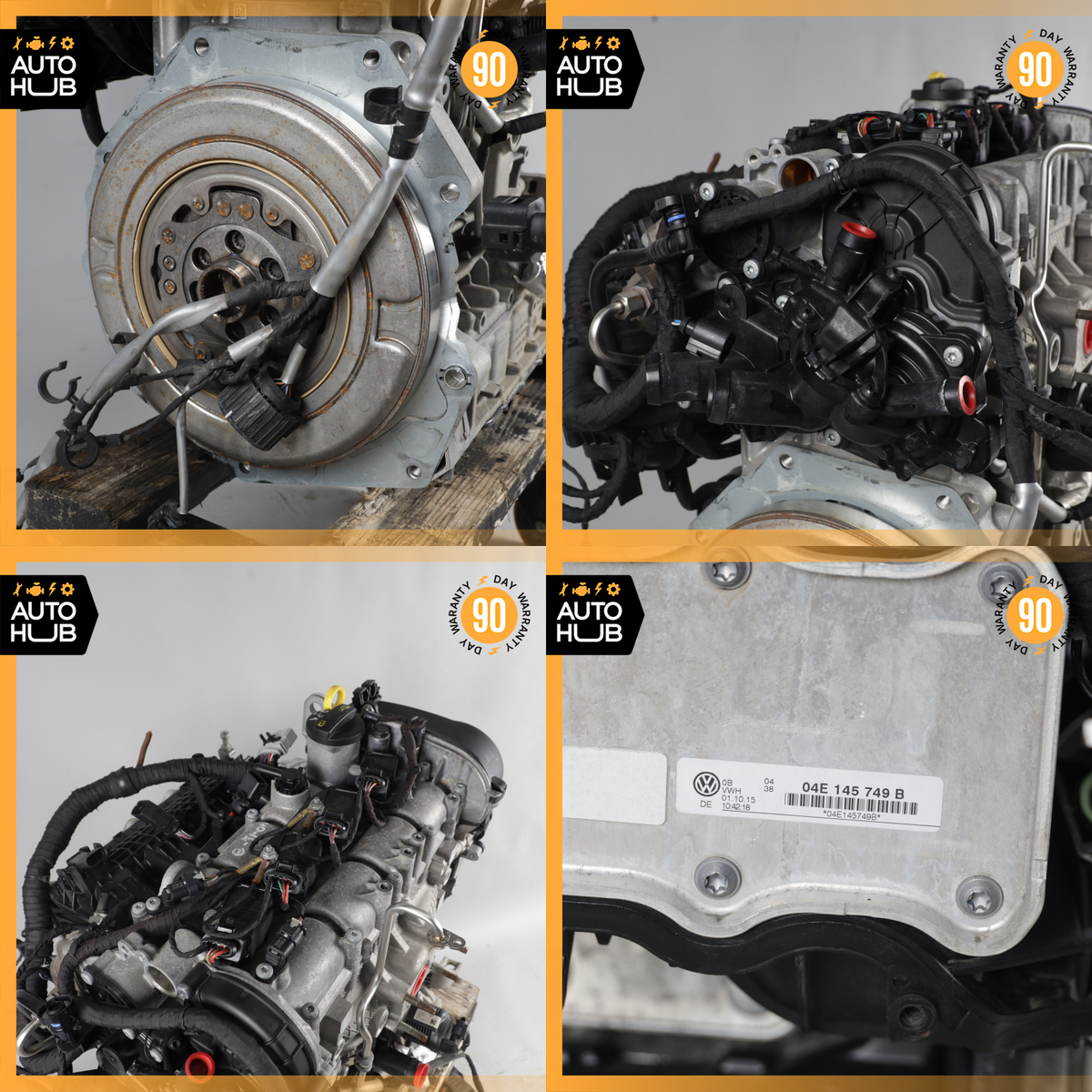 16-18 Audi 8V E-Tron A3 1.4L L4 Engine Motor Assembly CXUA OEM 78k - photo 22