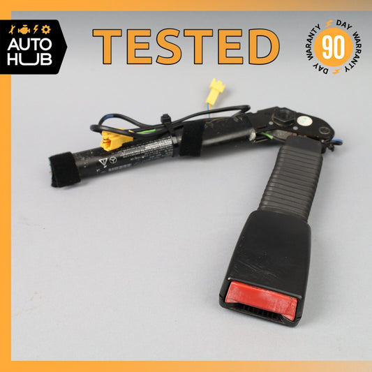 09-11 Mercedes W219 CLS550 CLS63 AMG Front Left Seat Belt Buckle 2198600769 OEM - photo 1