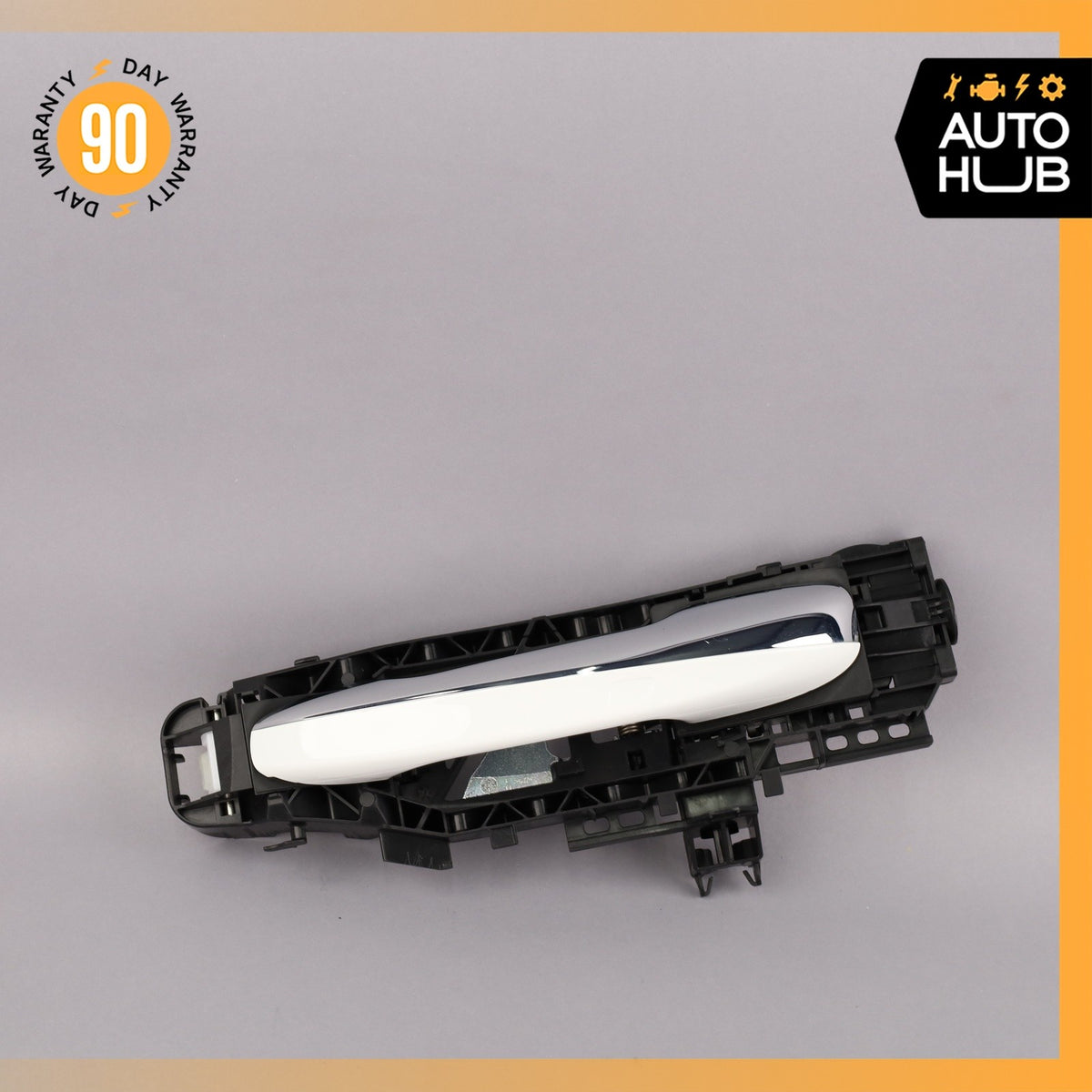 Mercedes W213 E300 Rear Left Side Door Handle White OEM - photo 1