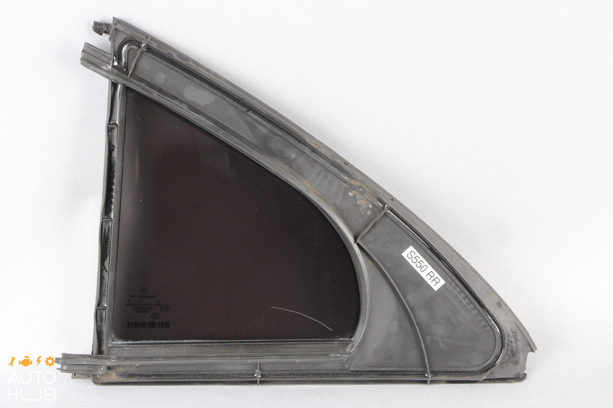 07-13 Mercedes W221 S550 S63 Quarter Window Glass Rear Right Passenger Side OEM - photo 5