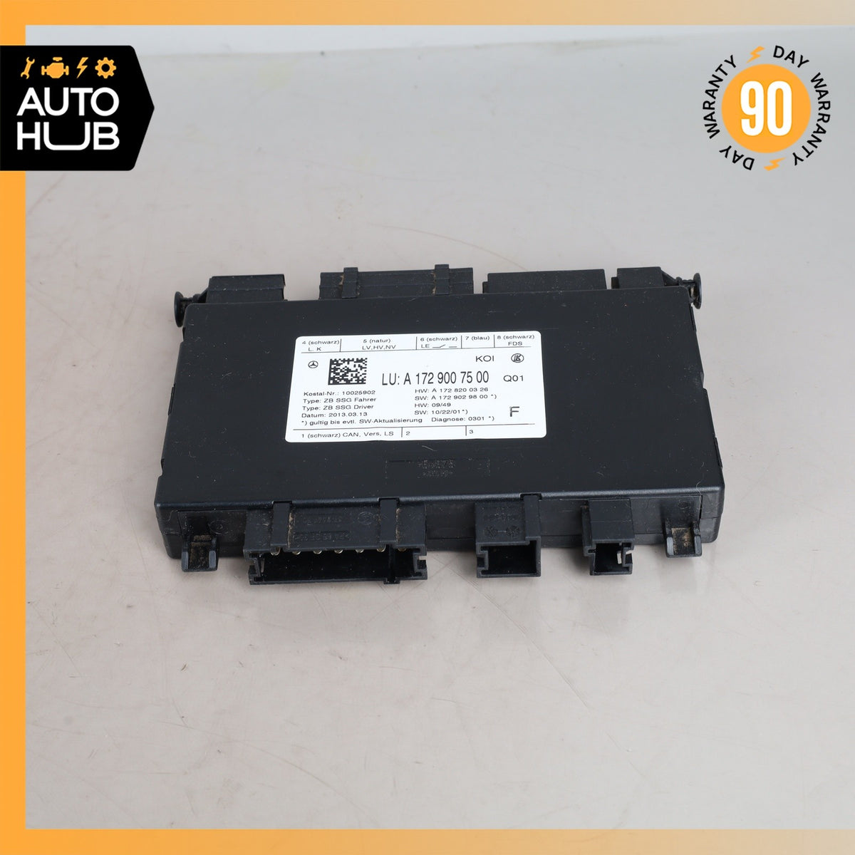 08-21 Mercedes X204 GLK250 E350 Seat Control Module Front Left Side OEM - photo 3