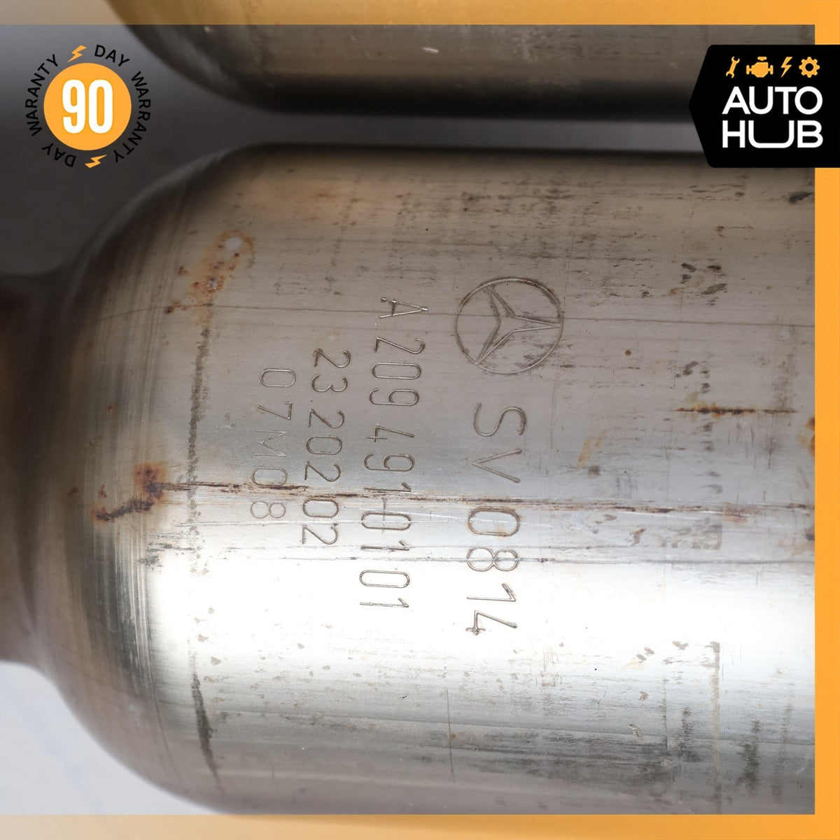 Mercedes W209 CLK350 C350 RWD Engine Exhaust Downpipe Left & Right Side Set OEM - photo 20
