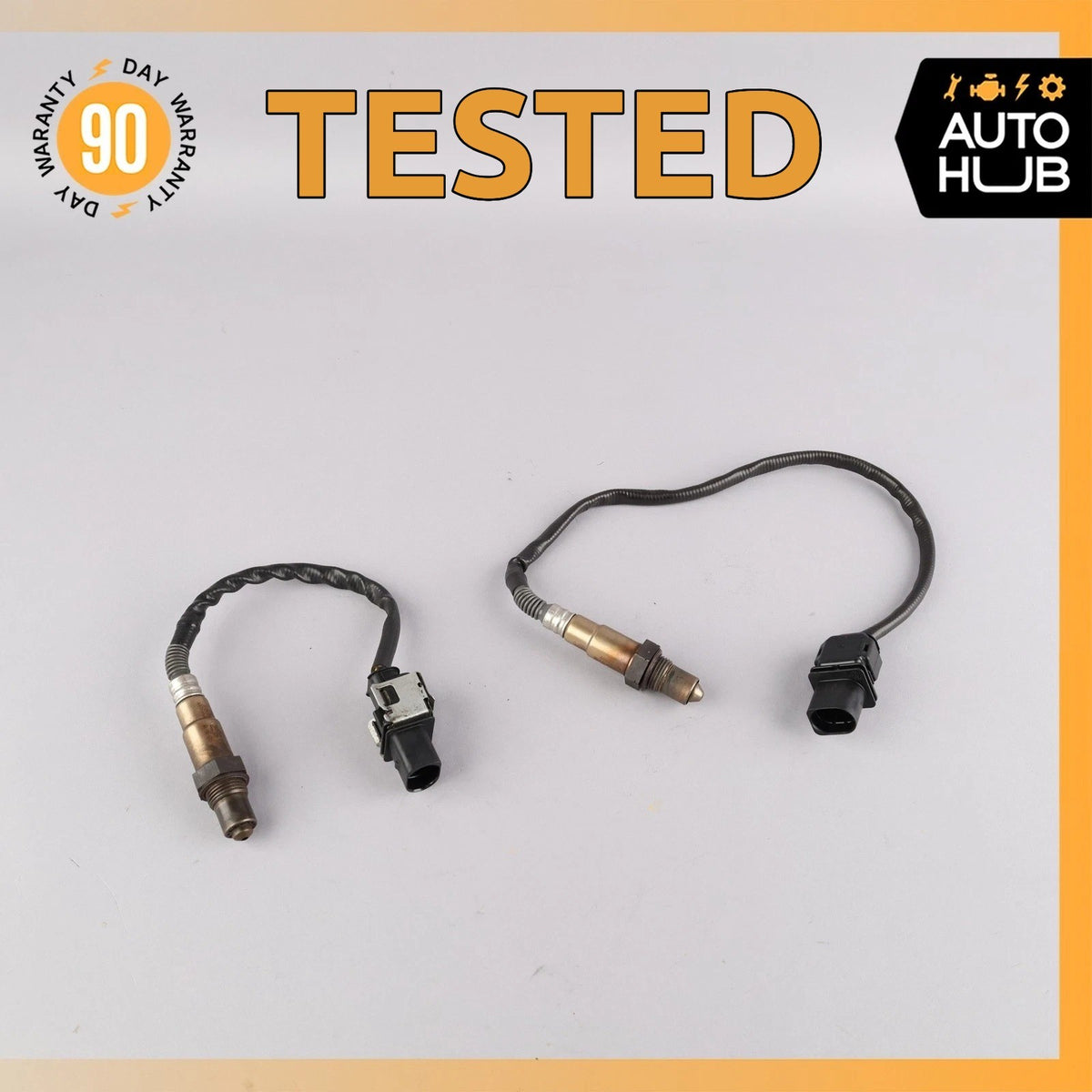 Mercedes W211 E320 ML350 R350 Front Oxygen O2 Sensor Lambda Set of 2 OEM - photo 1