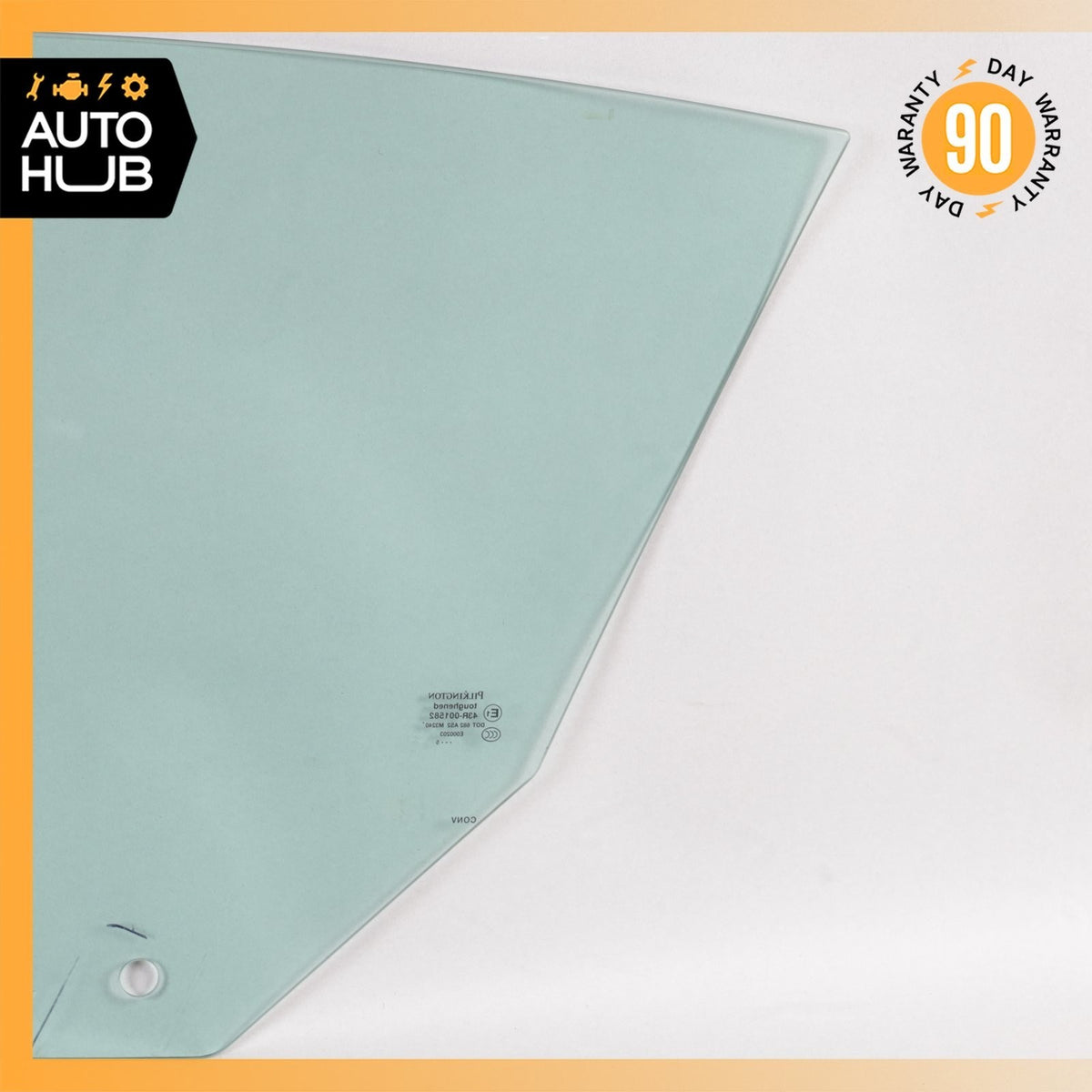 05-16 Aston Martin DB9 DBS Volante Front Right Side Door Window Glass OEM 34k - photo 10