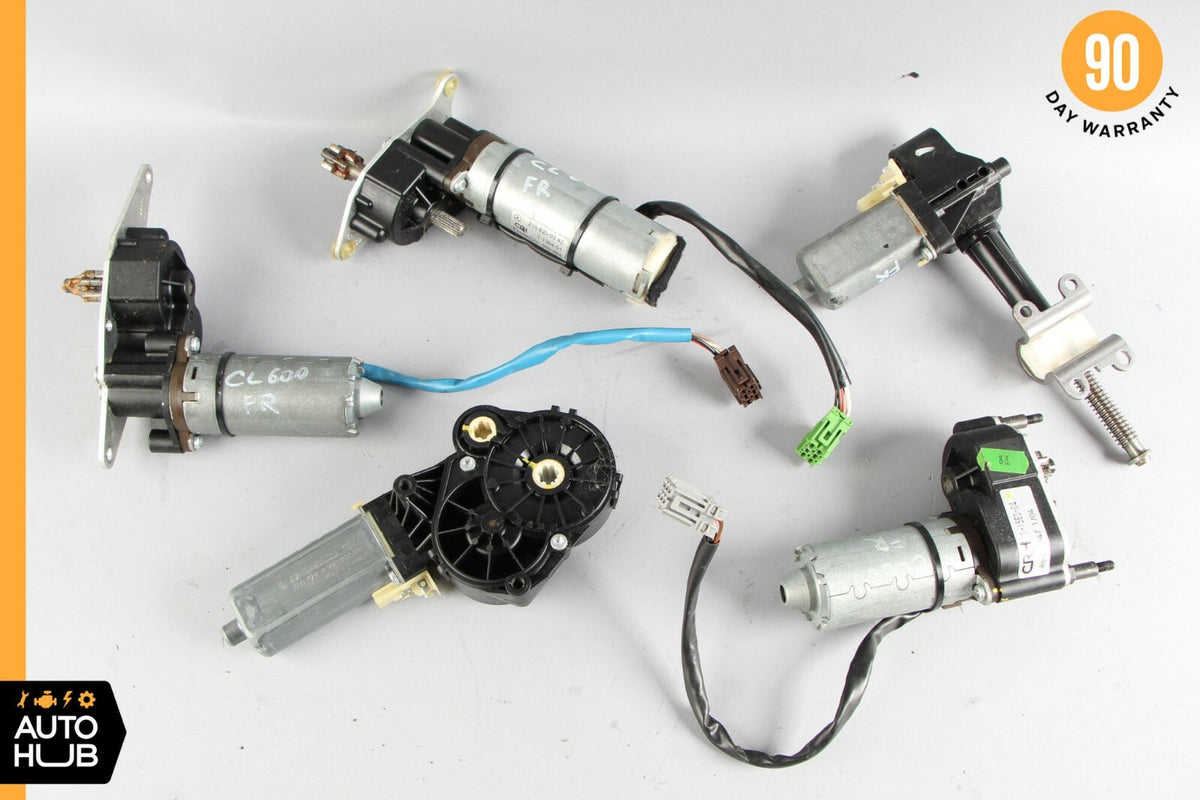 03-12 Mercedes R230 SL500 SL550 SL600 Front Right Seat Adjust Motor Set OEM - photo 1