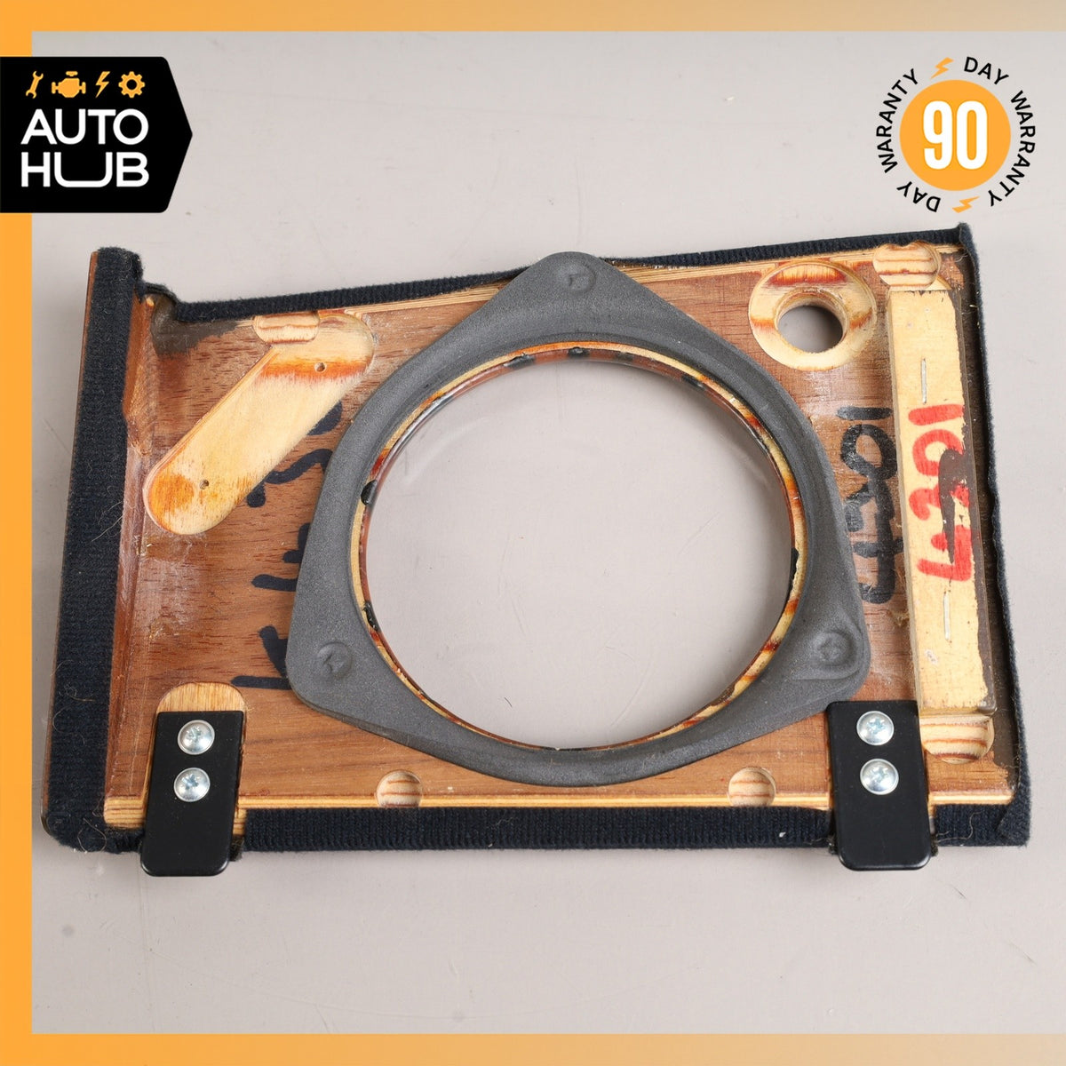 99-04 Bentley Arnage Dashboard Right Side Air Vent Trim Panel Wood OEM 50k - photo 5