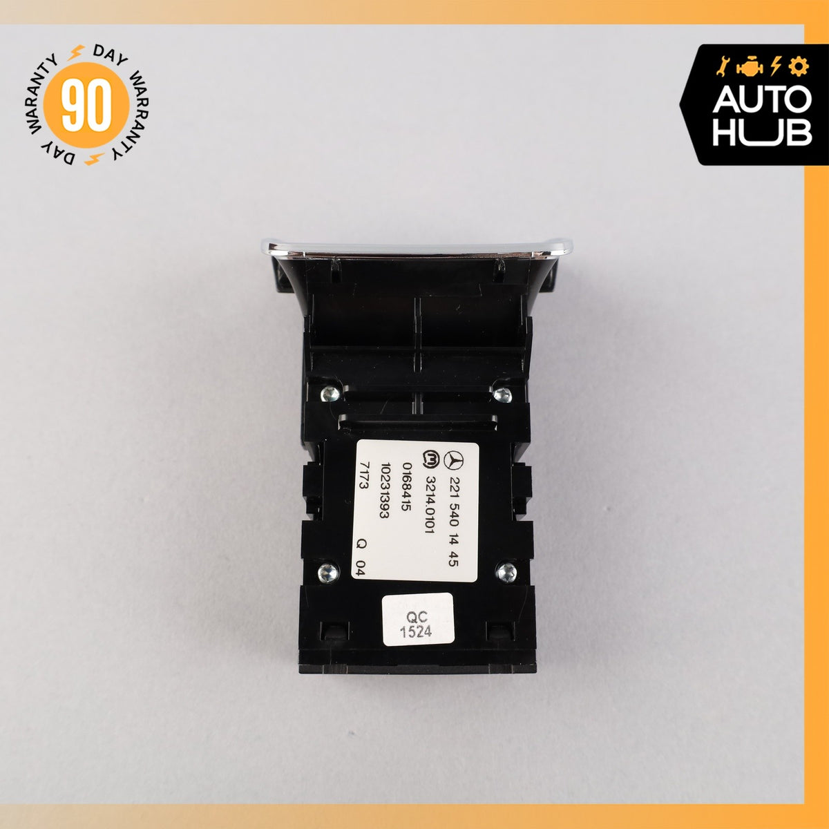 07-14 Mercedes W221 S63 CL550 Electronic Parking Button Switch 2215401445 OEM - photo 8