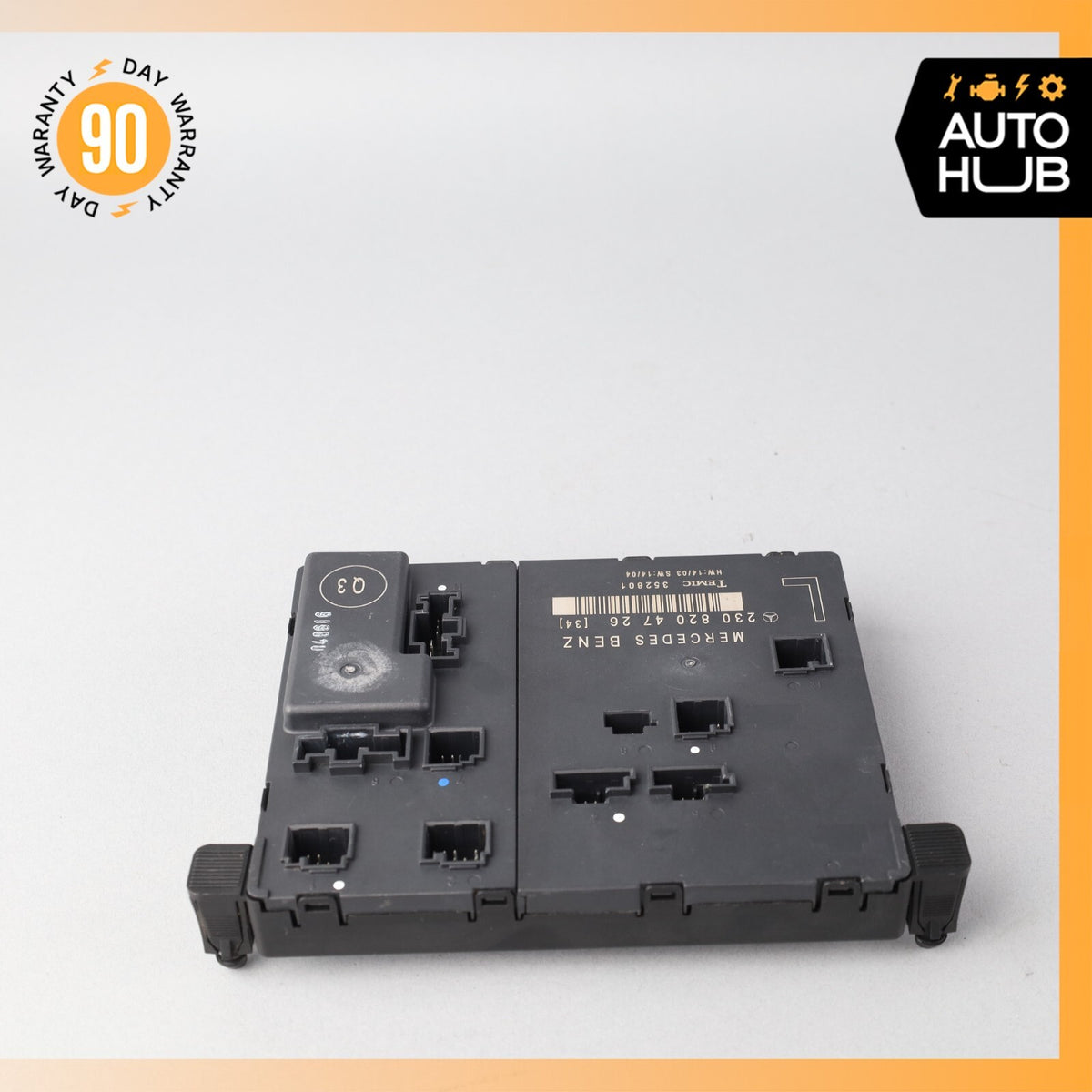 03-12 Mercedes R230 SL500 SL55 AMG SL550 Door Control Module Left Side OEM - photo 3