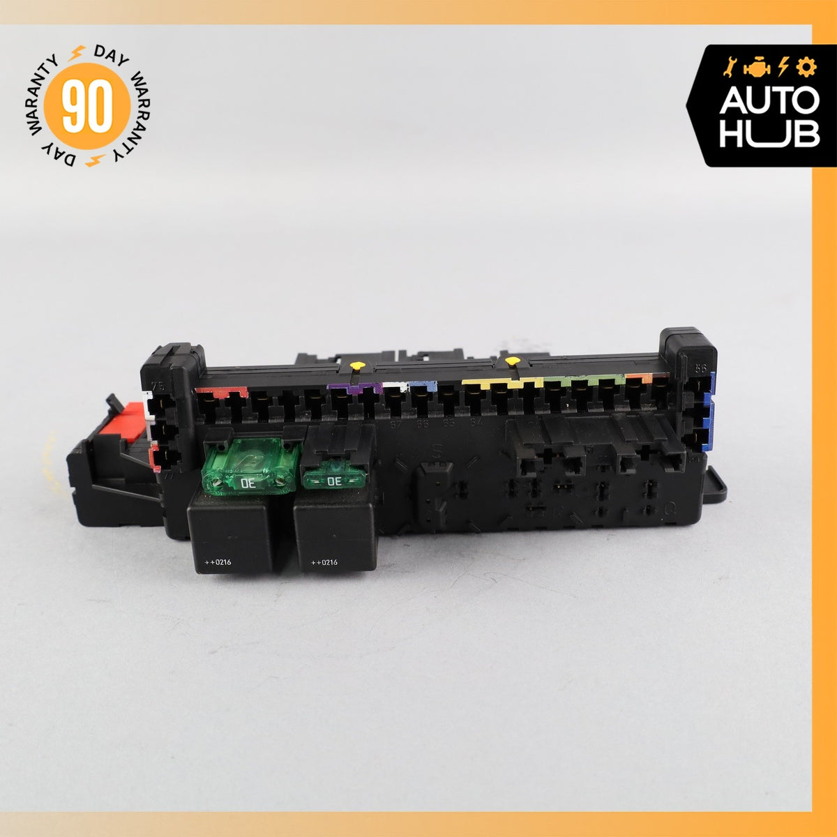 03-12 Mercedes R230 SL500 SL55 AMG Rear SAM Fuse Box Relay Module OEM - photo 5