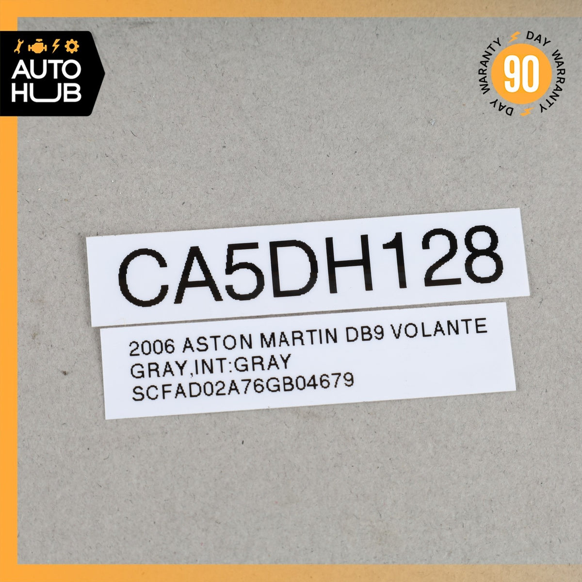 05-12 Aston Martin DB9 Right Side Upper Inner Cover Air Vent Trim OEM 34k - photo 19
