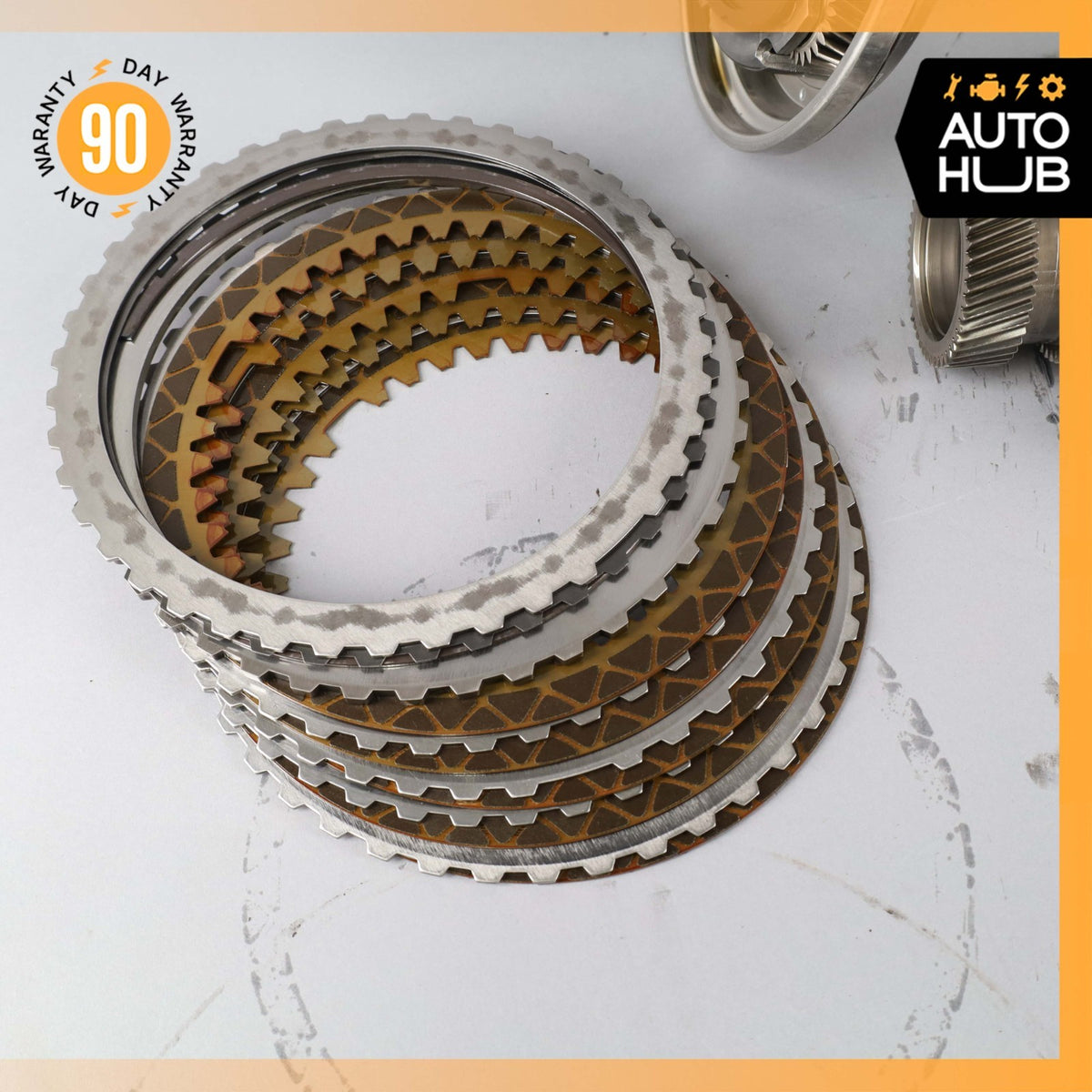 Bentley Continental GTC GT 4.0L Transmission Friction Clutch Plates Set OEM 49k - photo 3