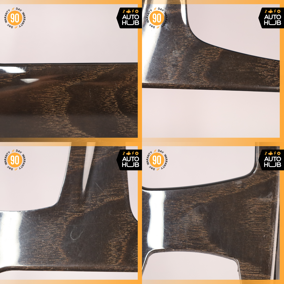 11-13 BMW F10 528i 535i Center Console Shifter Wood Trim Panel OEM - photo 22