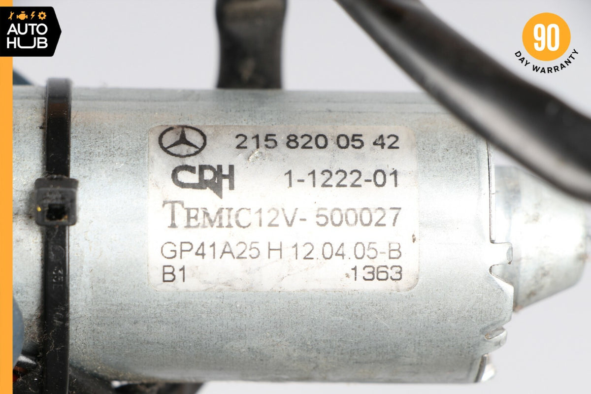 03-12 Mercedes R230 SL500 SL550 SL600 Front Right Seat Adjust Motor Set OEM - photo 8