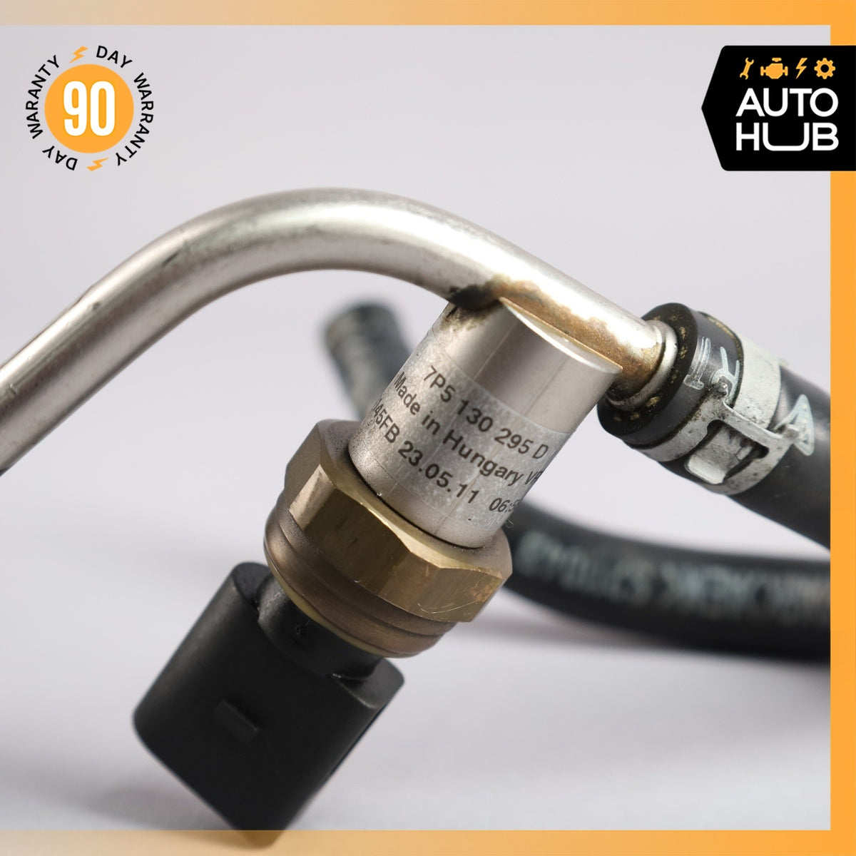 Porsche Cayenne 958 VR6 Fuel Line Hose w/Sensor OEM - photo 9