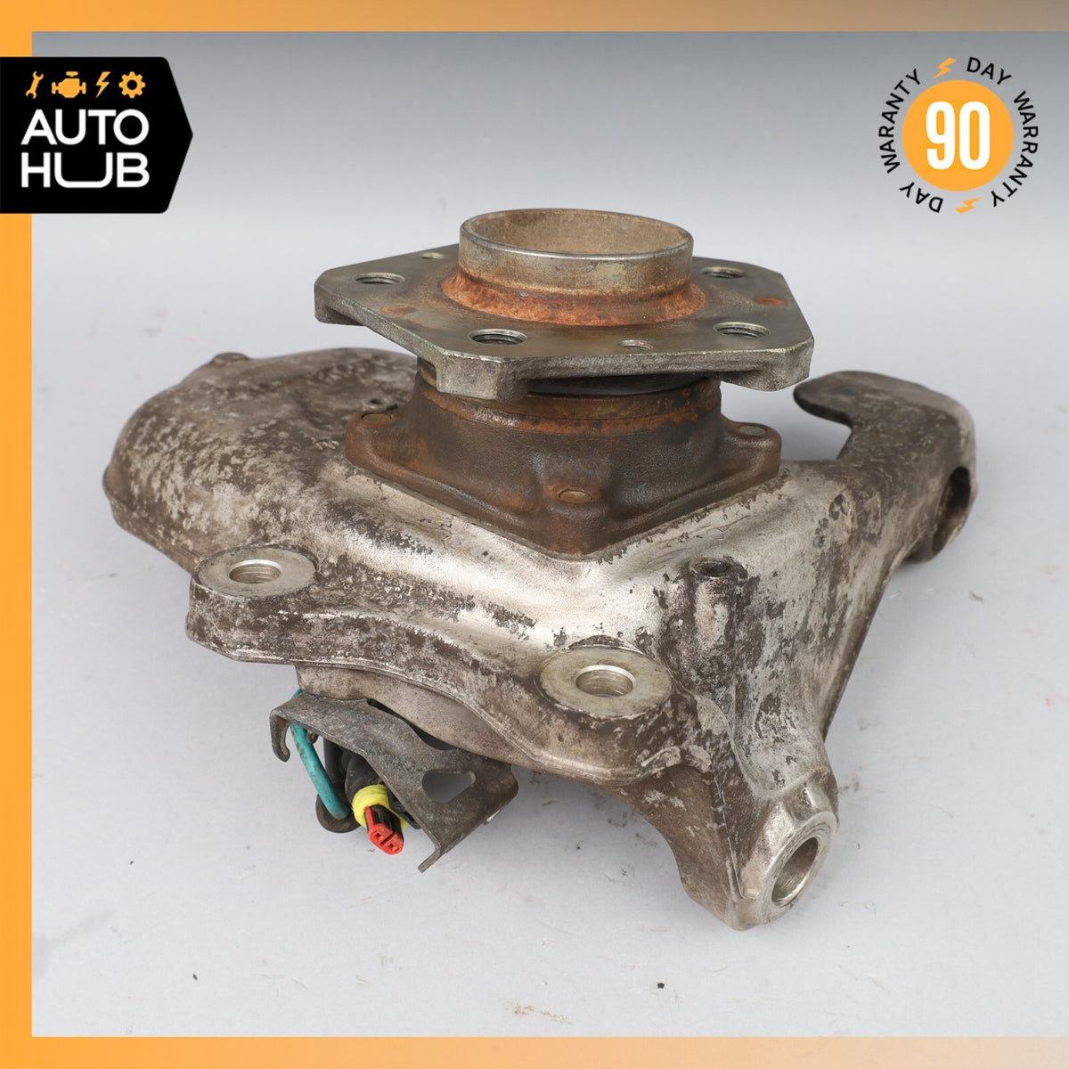 03-10 Maserati Quattroporte M139 Front Left Side Spindle Knuckle Hub OEM - photo 7