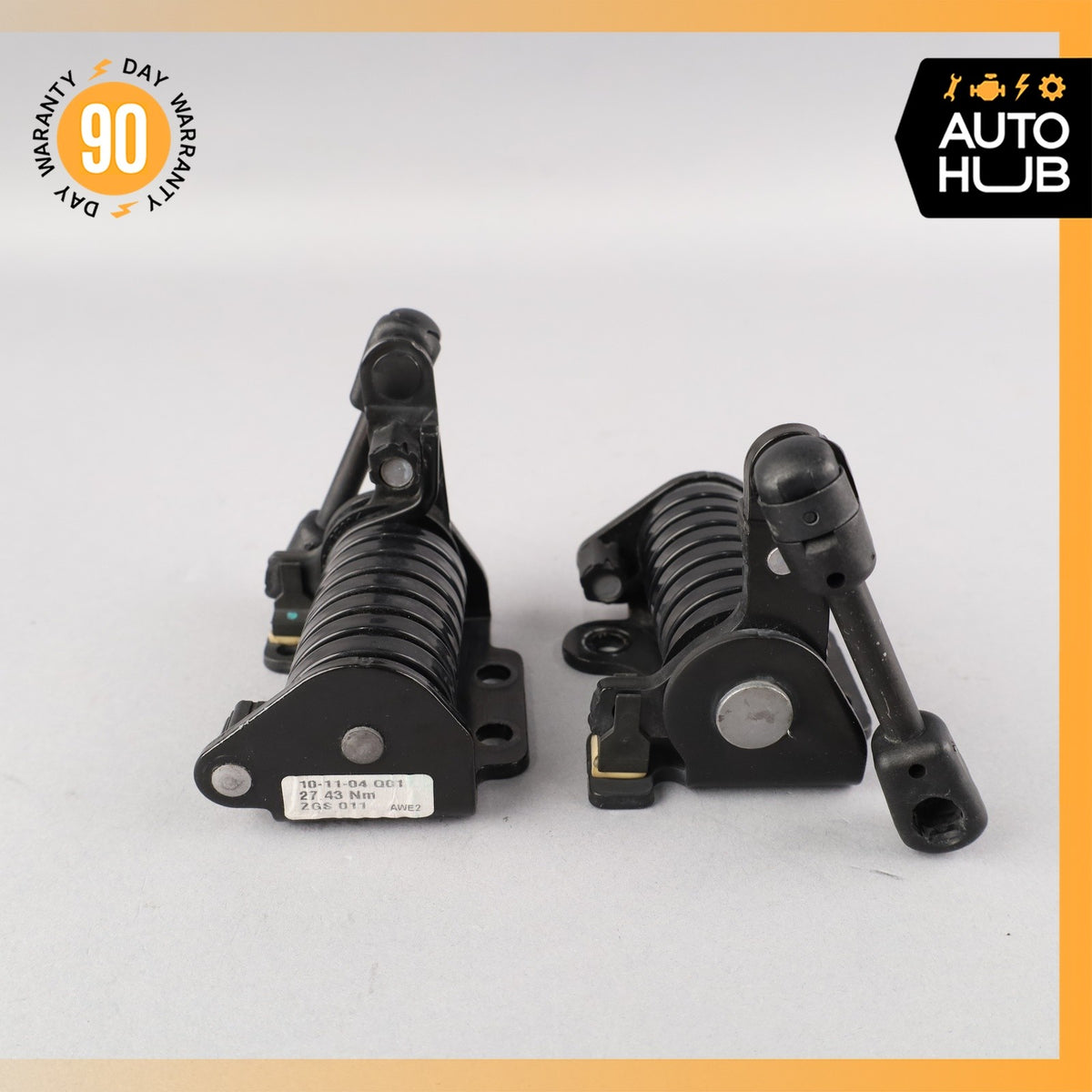 Mercedes W207 E350 E400 Convertible Trunk Lid Hinge Torsion Spring Strut Set OEM - photo 5