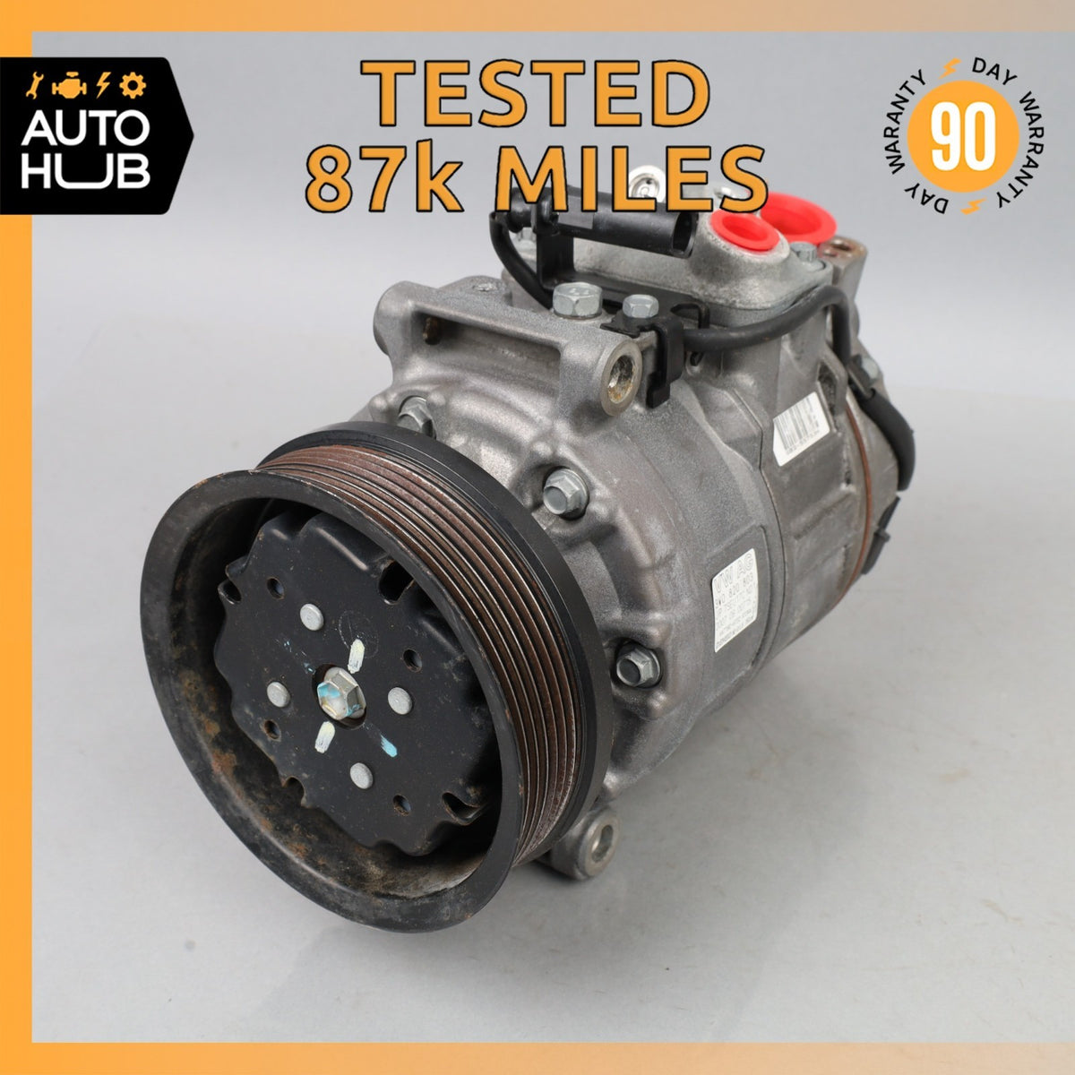 03-18 Bentley Continental GT GTC GT A/C Air Conditioning Compressor OEM 87k - photo 1