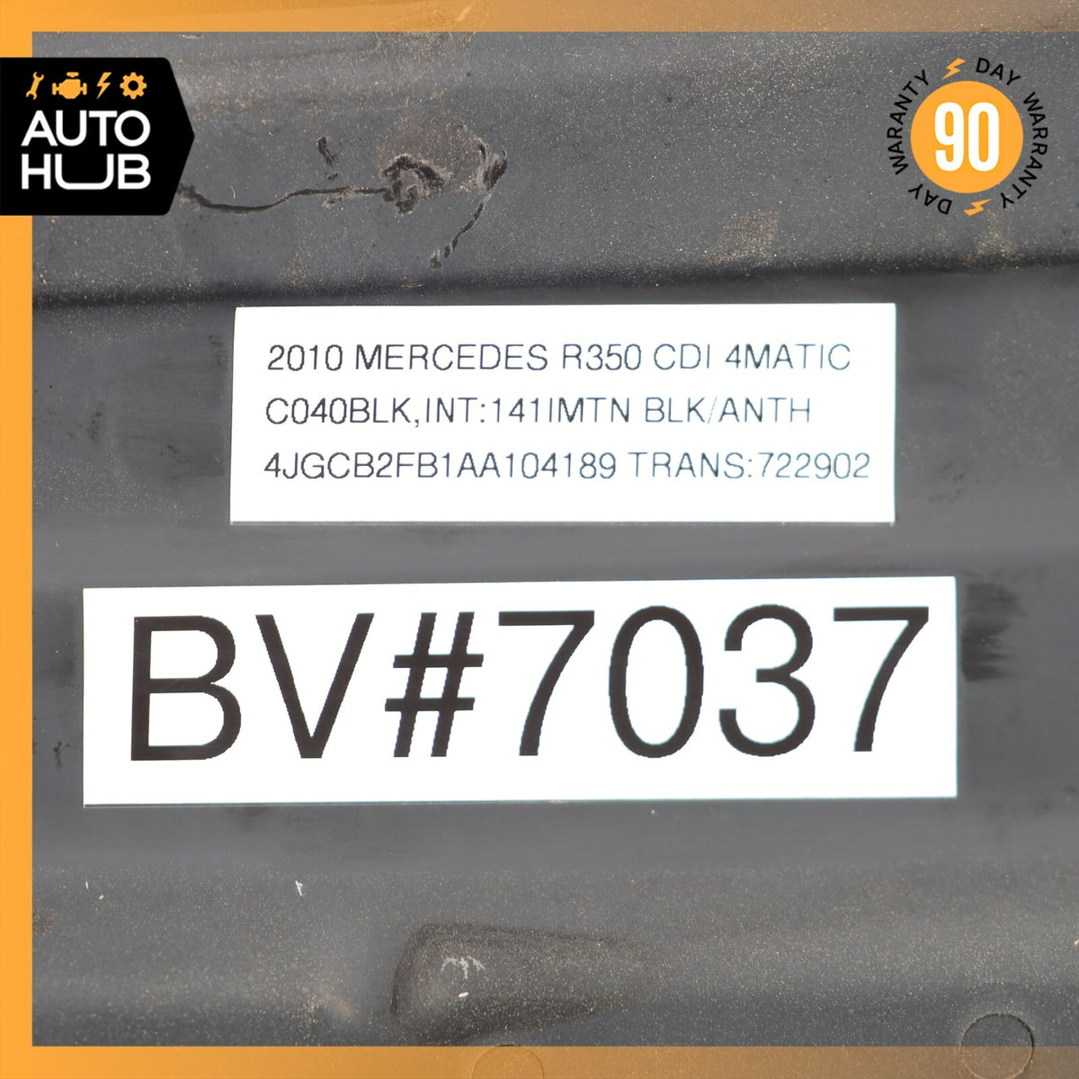 06-10 Mercedes W251 R350 R500 Front Upper Radiator Support Headlight Bracket OEM - photo 12