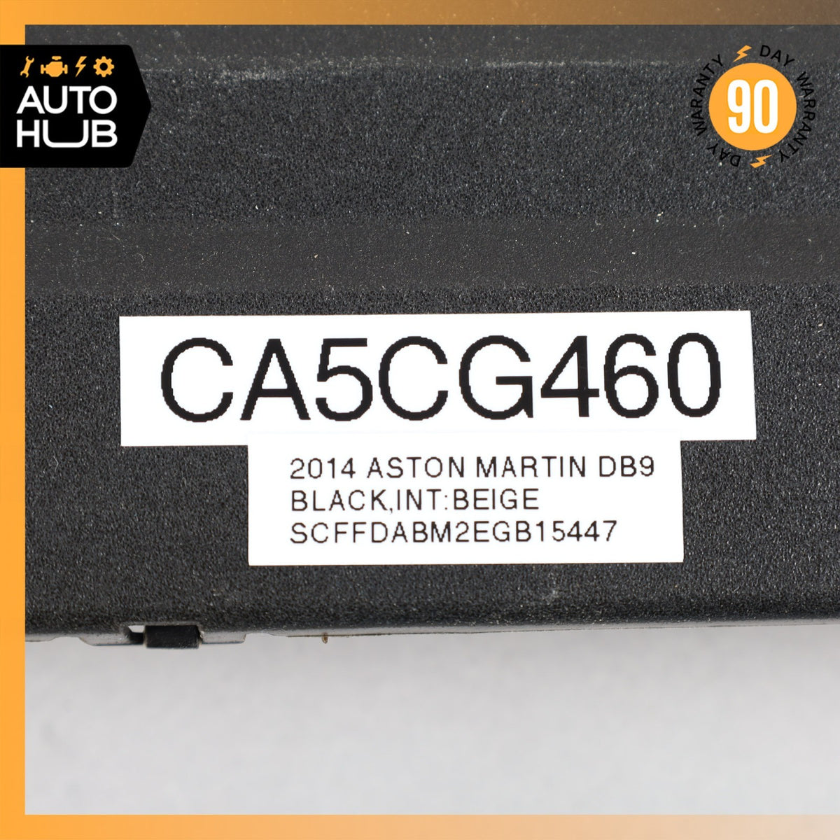 Aston Martin DB9 6.0L V12 Engine Motor Wire Harness Cover 4G434867BB OEM - photo 14