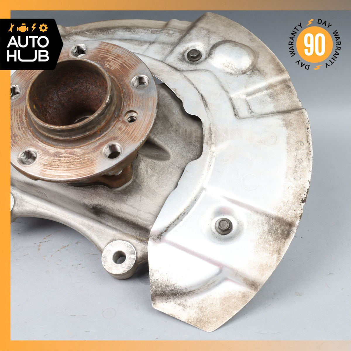 2011 BMW F04 750i Hybrid Front Right Side Wheel Carrier Spindle Knuckle Hub OEM - photo 2