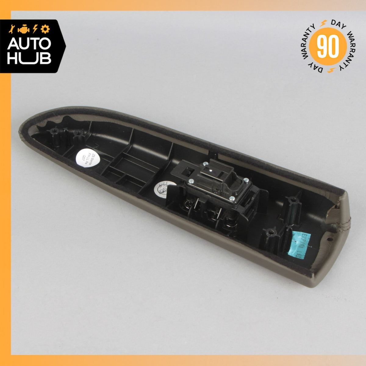 07-10 Mercedes W216 CL550 Front Right Side Door Window Switch Trim Designo OEM - photo 6
