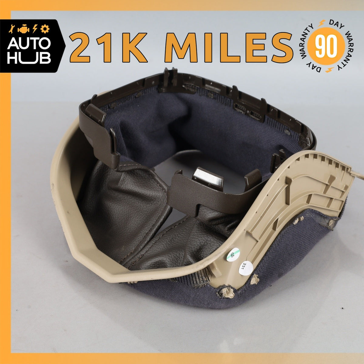 10-17 Mercedes W207 E350 E550 Coupe Steering Column Cover Boot Trim Beige OEM - photo 1