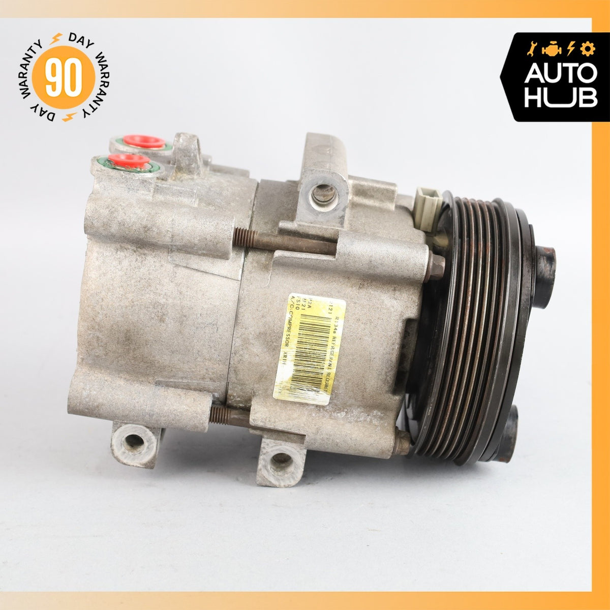 00-04 Aston Martin DB7 Vantage A/C Air Conditioning Compressor 1S4H19D786AA OEM - photo 4