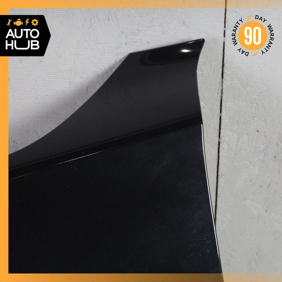 11-18 Audi D4 A8L S8 Left Driver Side Fender Wing Panel Black OEM - photo 4