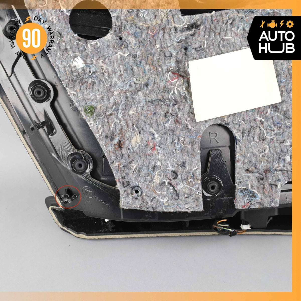 14-17 Mercedes W207 E350 E550 Convertible Door Panel Rear Right Side OEM 16k - photo 13