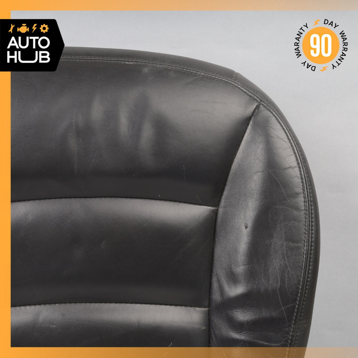 05-10 Chevrolet Corvette C6 Front Right Bottom Lower Seat Cushion Leather OEM - photo 4