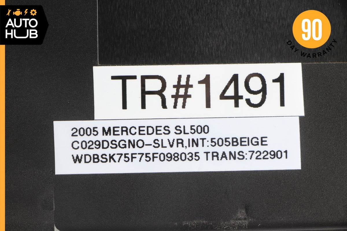 03-06 Mercedes R230 SL500 CL500 CL55 AMG Keyless Go Entry Control Module OEM - photo 9
