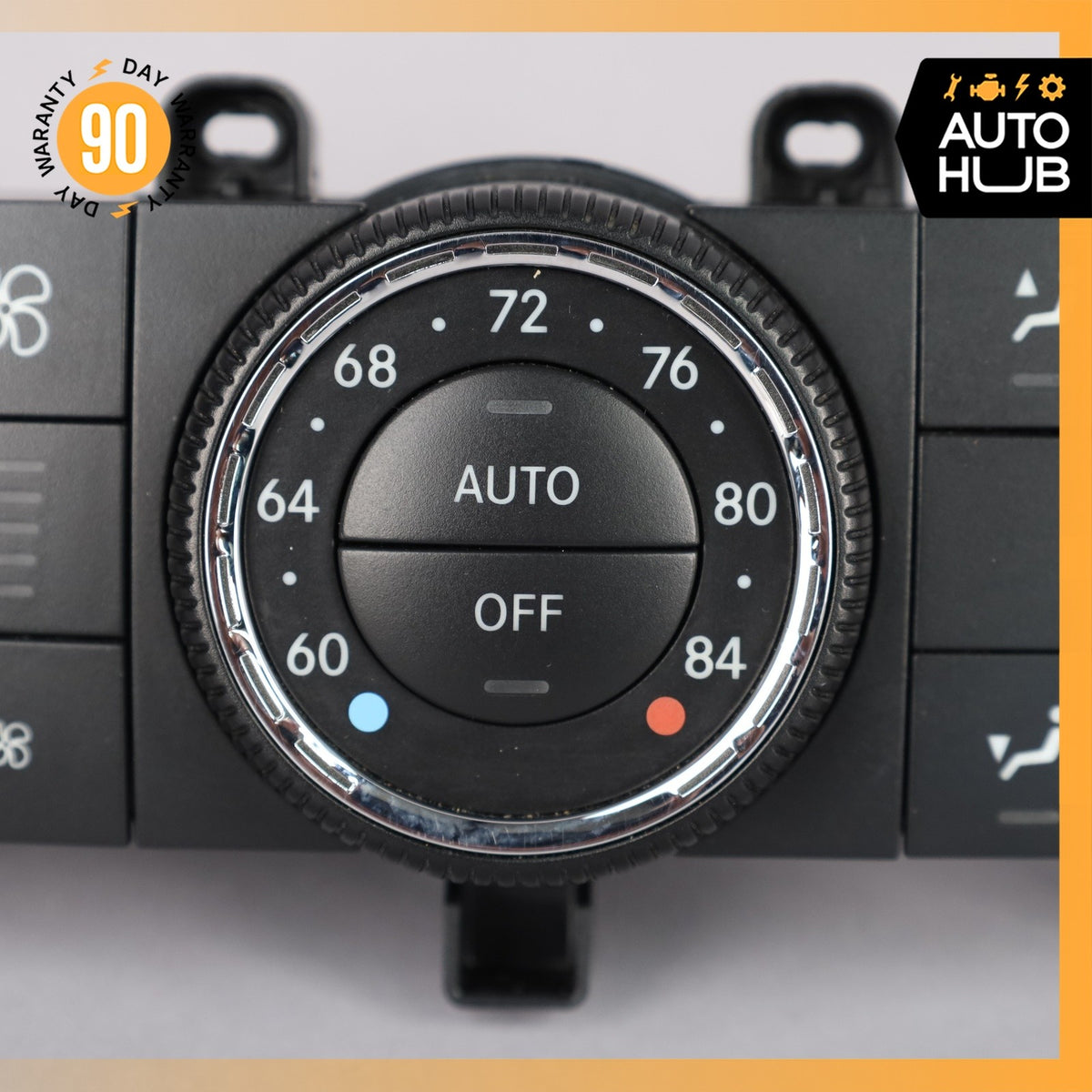 06-12 Mercedes W164 ML63 R350 R500 Rear A/C Heater Climate Control Switch OEM - photo 6