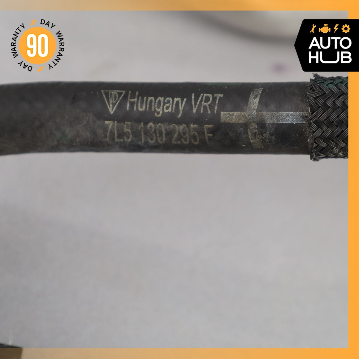 03-06 Porsche Cayenne 955 Turbo Fuel Gas Injection Rail w/ Injectors OEM - photo 17