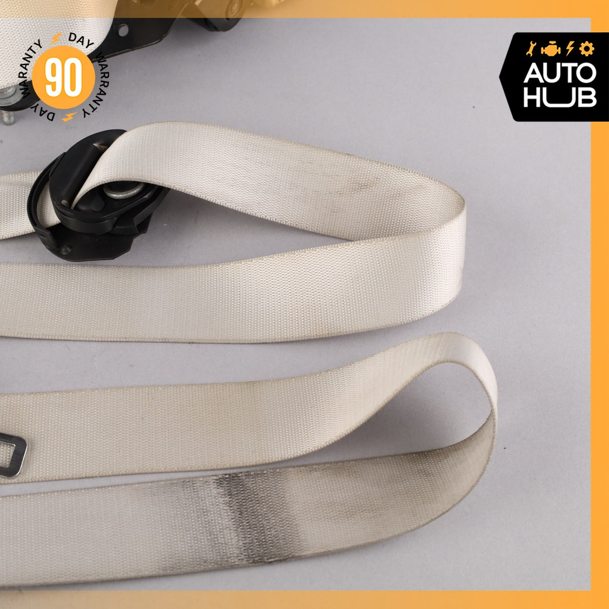 10-13 Mercedes W212 E350 E400 Seat Belt Front Left Driver Side Gray OEM - photo 4