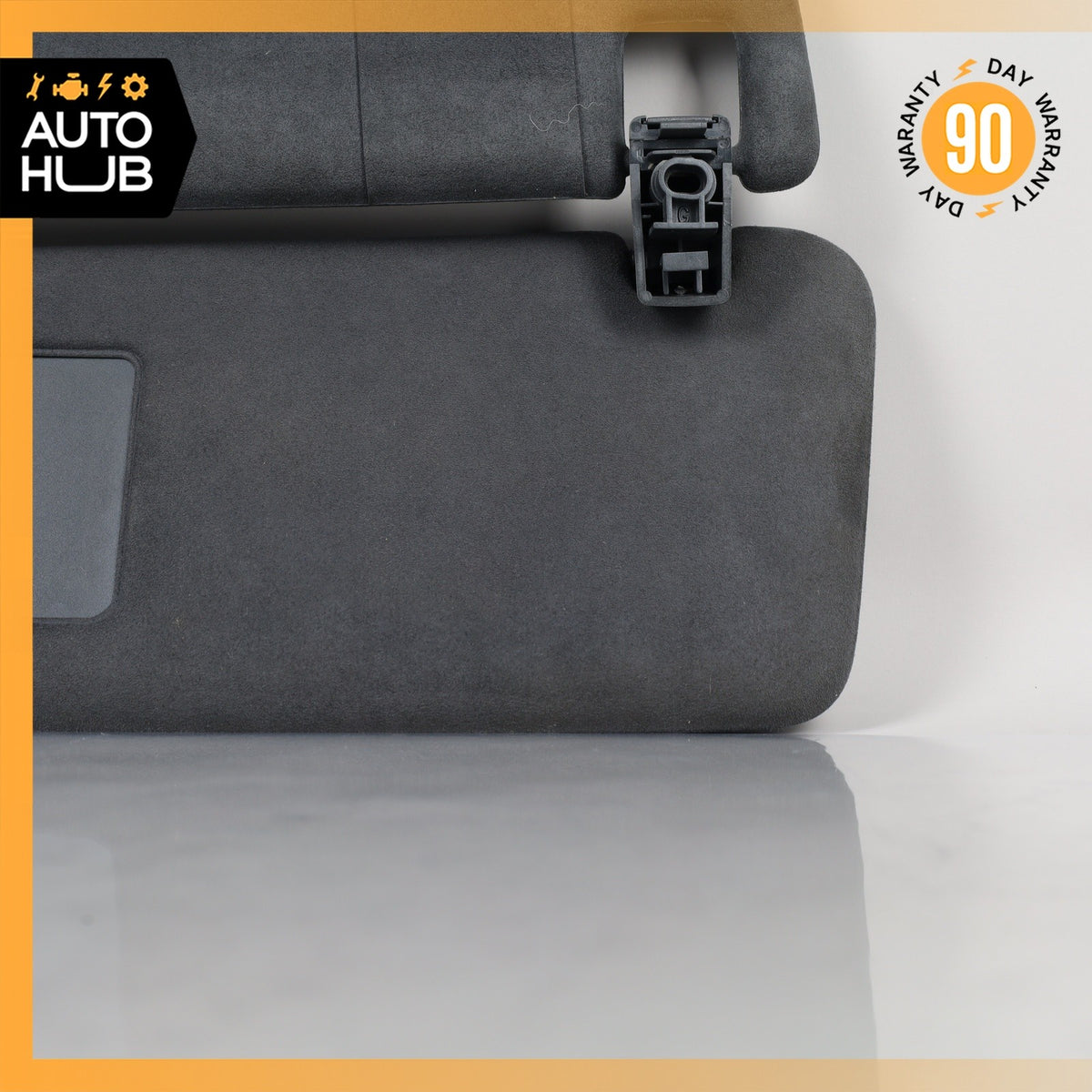 11-14 Porsche Cayenne 958 GTS Sun Visor Sunvisor Left Side Suede OEM - photo 2