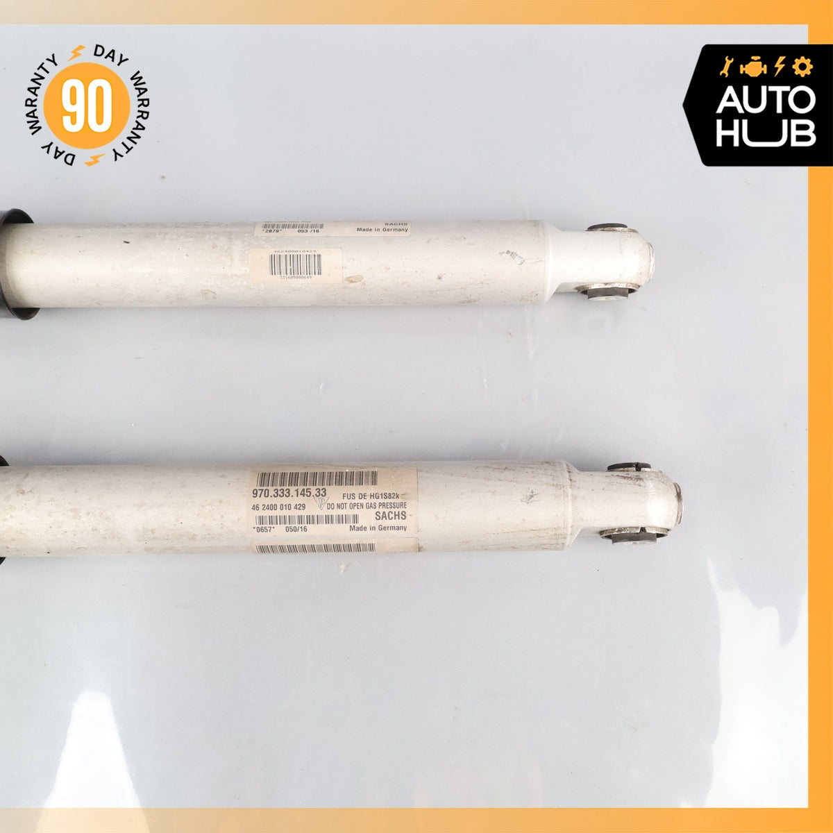 14-16 Porsche Panamera 970 Rear Left & Right Suspension Shock Strut Set OEM 91k - photo 6