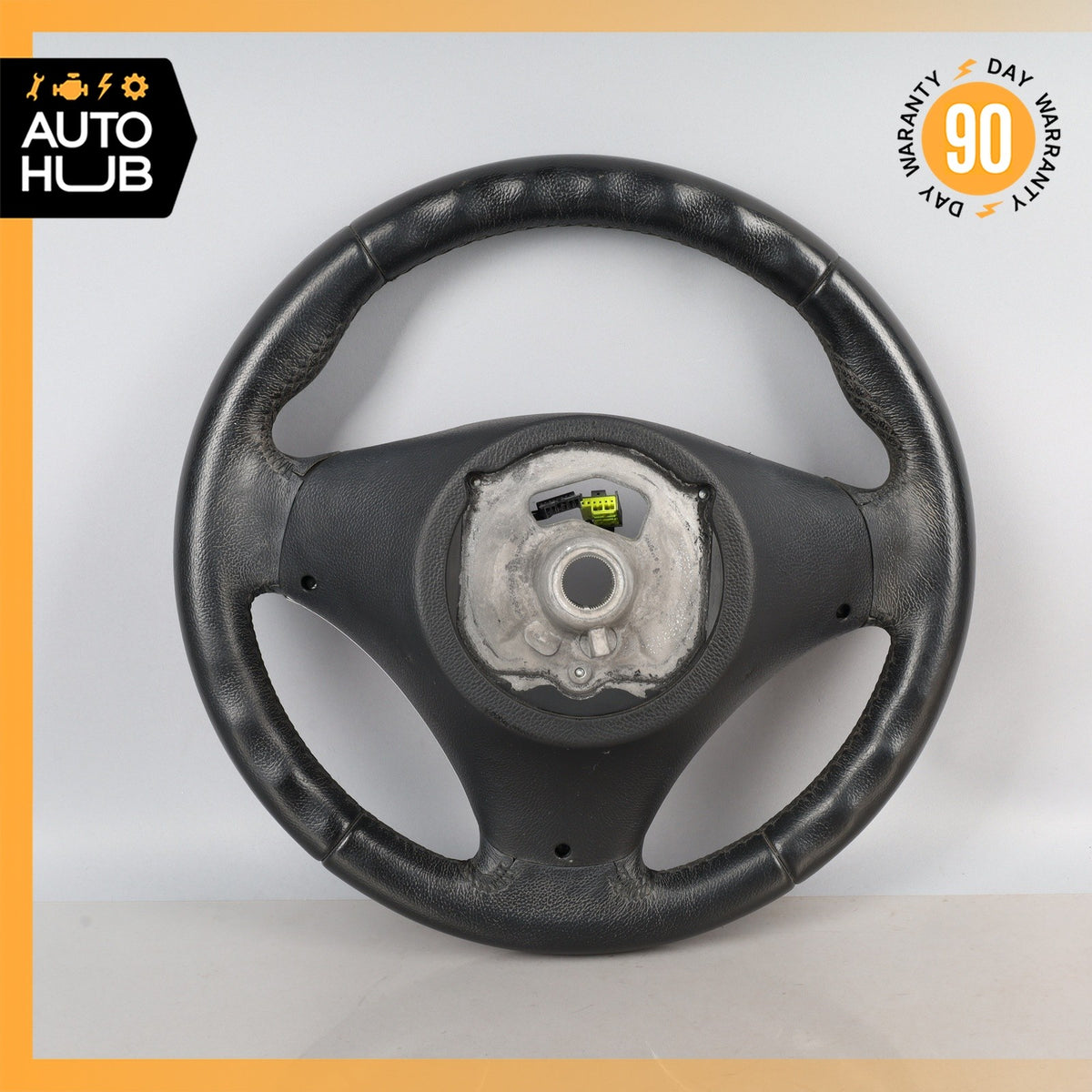 BMW E88 128i 135i Sport Steering Wheel Black w/ Switch 32306795574 OEM - photo 12