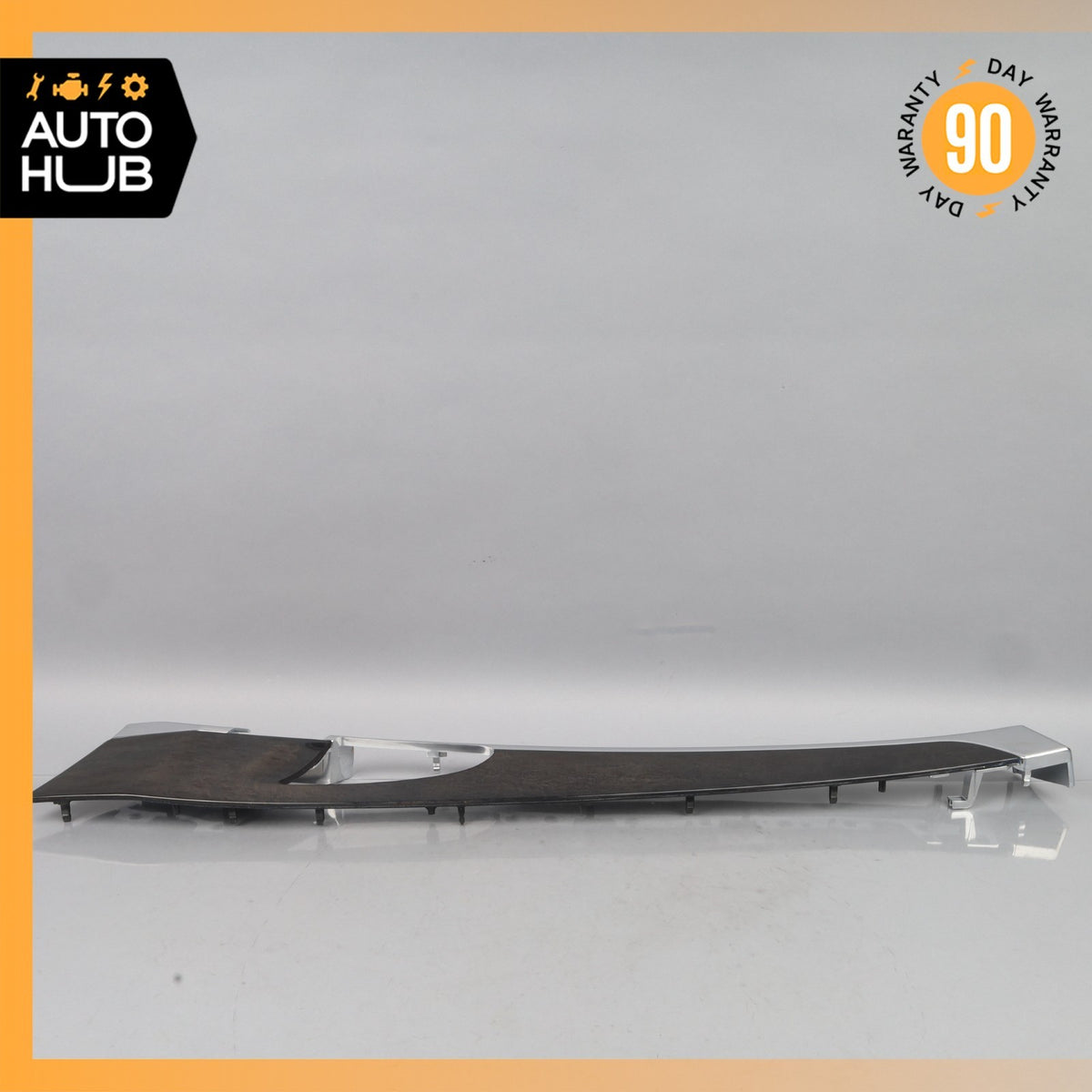 Porsche Panamera 970 Front Left Driver Side Door Panel Molding Wood OEM - photo 12