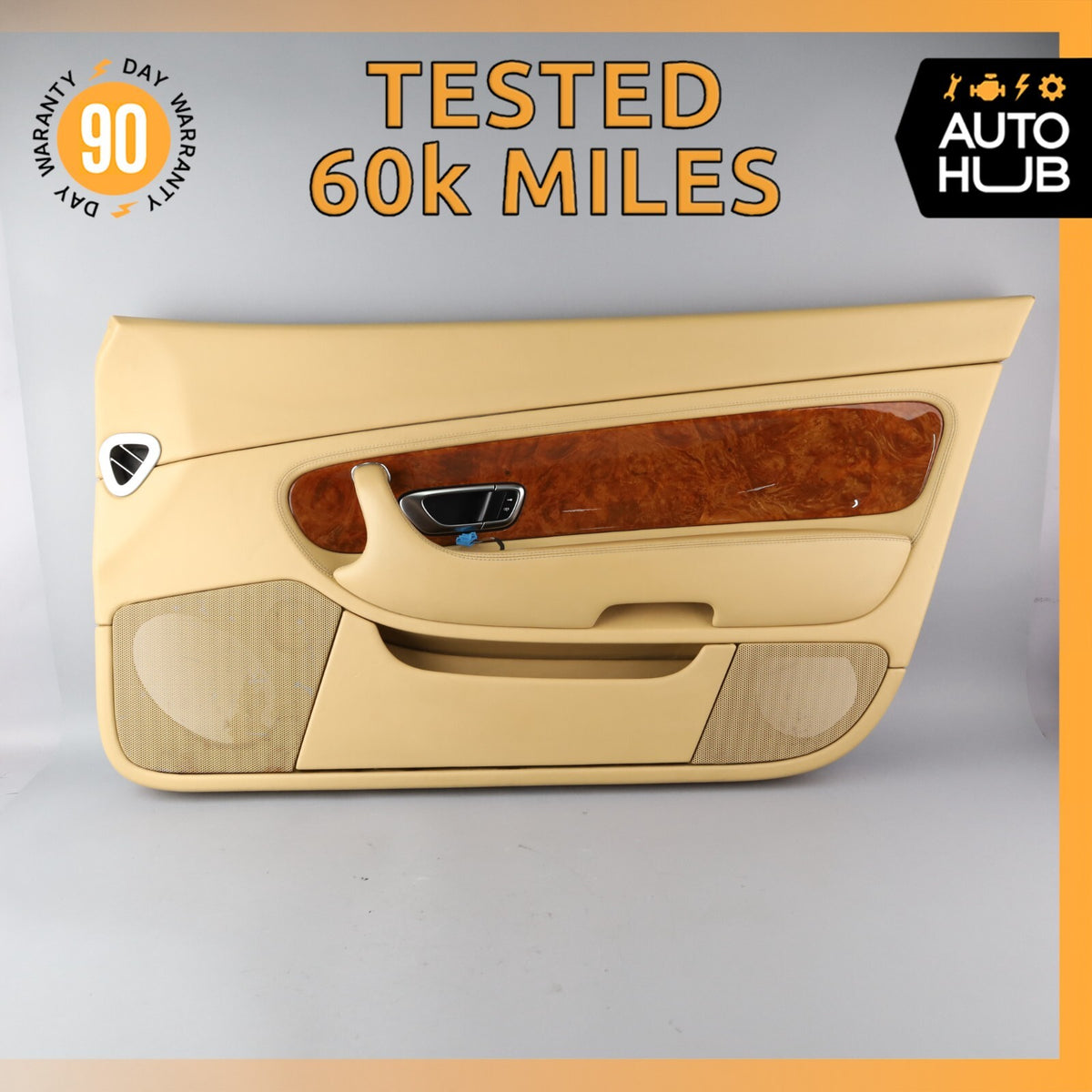 07-11 Bentley Continental GTC Right Passenger Side Interior Door Panel OEM 60k - photo 1