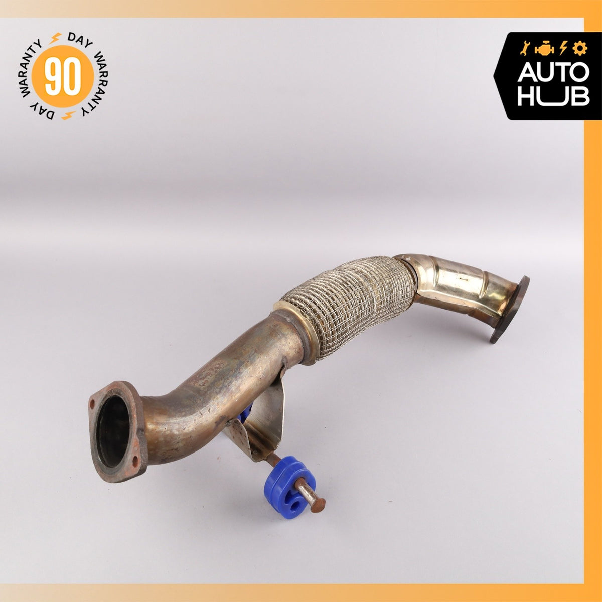 22-24 Volvo S60 2.0L L4 Front Engine Exhaust Downpipe 31493354 OEM - photo 2
