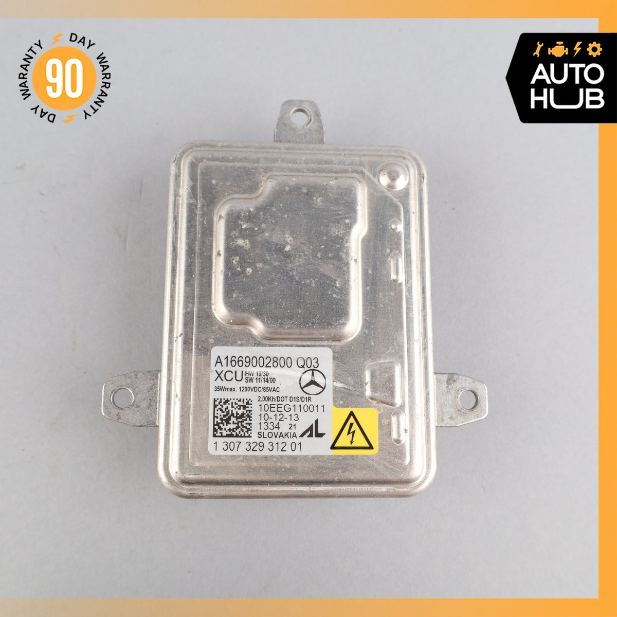 Mercedes W166 ML350 Headlight Xenon High Beam Ballast Module 1669002800 OEM 84k - photo 8