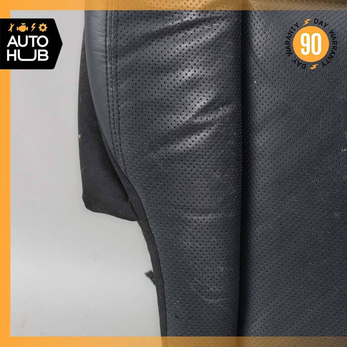 07-09 Mercedes W221 S600 Front Right Side Lower Seat Cushion Exclusive Black OEM - photo 8