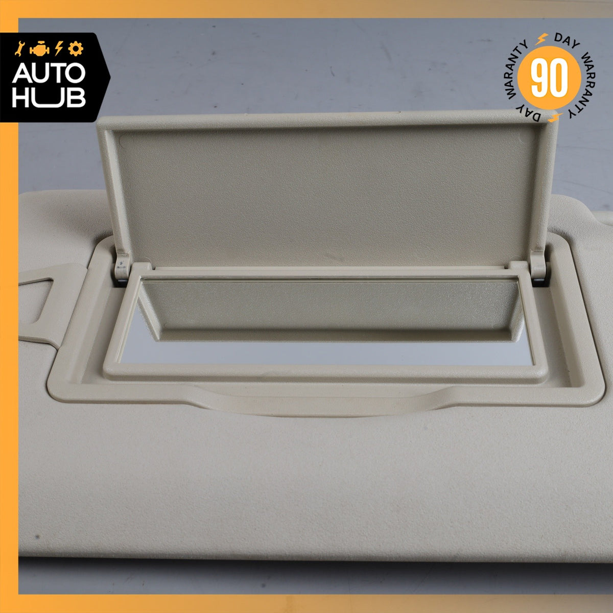 10-15 Mercedes X204 GLK250 GLK350 Right Side Sunvisor Sun Visor Beige OEM - photo 7