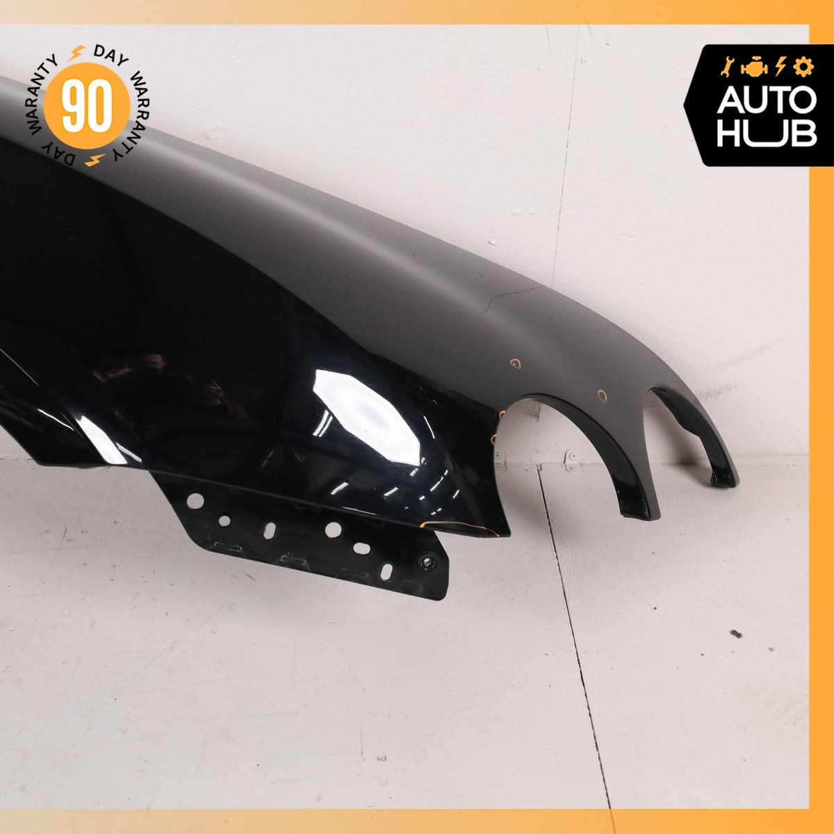 06-13 Bentley Continental Flying Spur Right Side Fender Assembly OEM 86k - photo 6