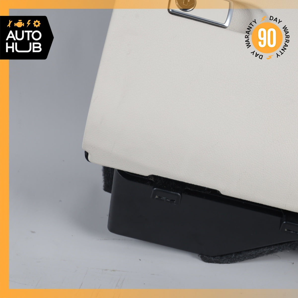 17-20 Mercedes W213 E300 Dash Dashboard Glove Box Compartment Beige OEM - photo 5