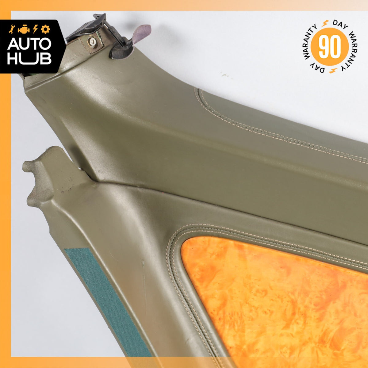 03-10 Bentley Continental GT Rear Left Driver Side Interior Door Panel Green OEM - photo 2