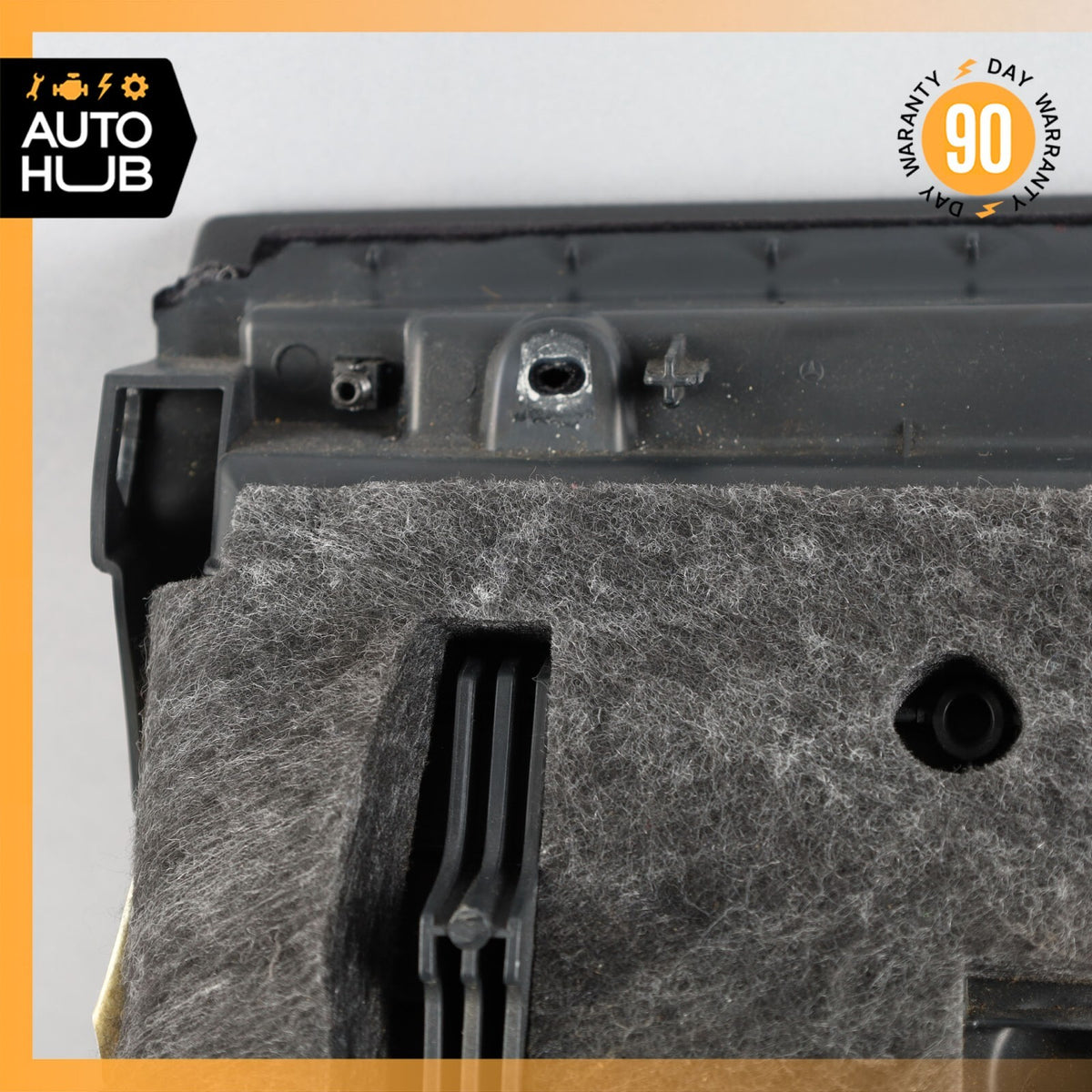 10-13 Mercedes W207 E550 E350 Dashboard Glove Box Compartment Black OEM - photo 11