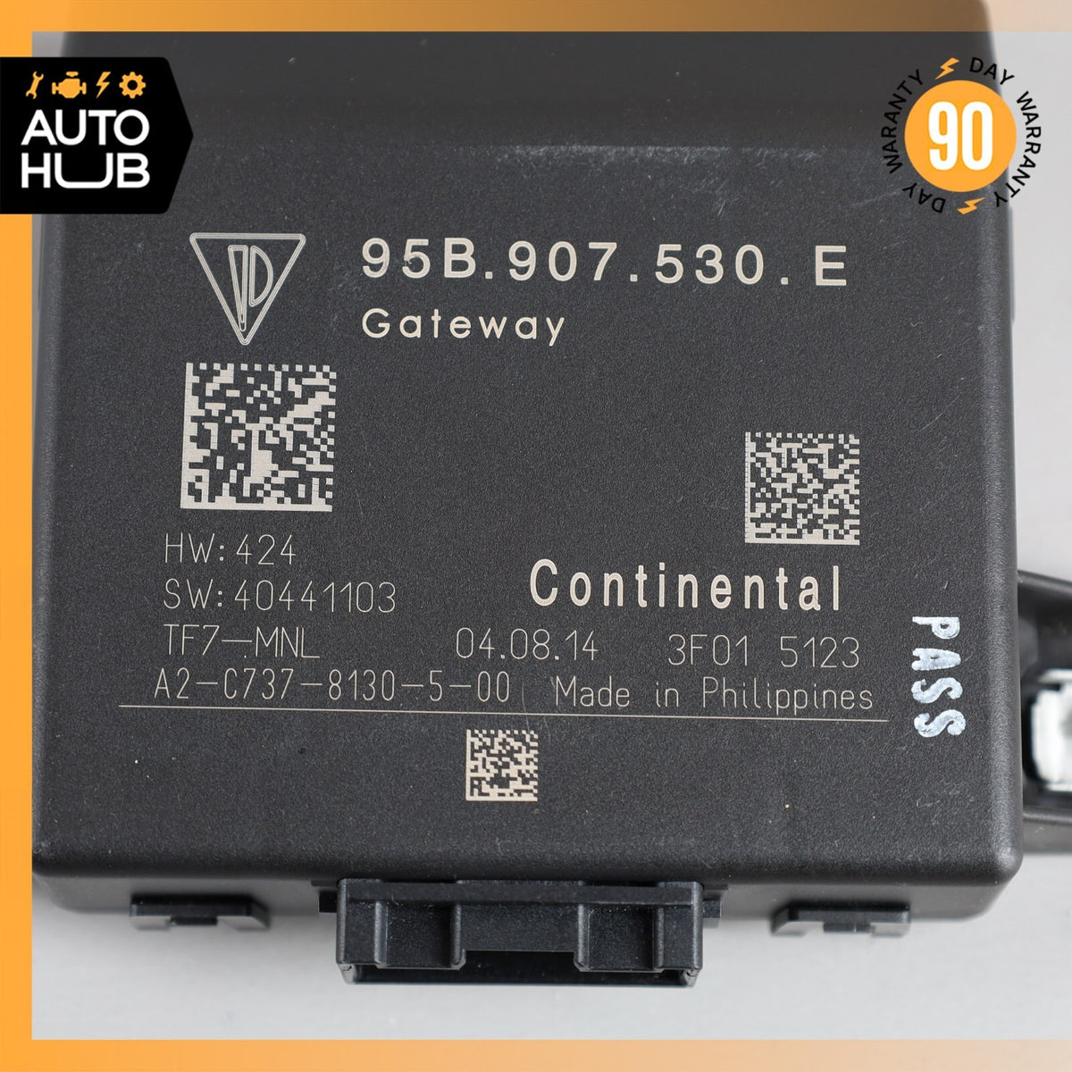 11-18 Porsche Cayenne 958 E-Hybrid S Parking Aid Control Module 95B907530E OEM - photo 6